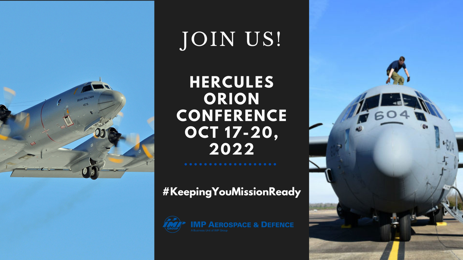 IMP Aerospace & Defence is going to HOC/IOSC 2022!
